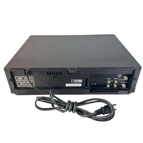 LXI 580.55127790 VHS VCR Tape Player Powers On - No Remote For Parts Only - Picture 7 of 11