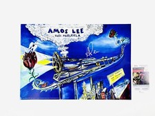 Amos Lee Autographed Signed 2011 Fillmore Show Gig Concert Poster Lithograph JSA Amos Lee Autographed Signed 2011 Fillmore Show Gig Concert Poster Lithograph JSA