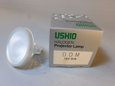 USHIO HALOGEN Projector Lamp DDM 19V 80W