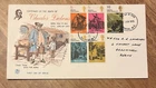 GB JUNE 1970 FIRST DAY COVER, DEATH OF CHARLES DICKENS 1870, POSTED LONDON W.C