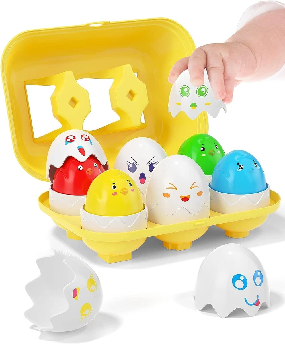 Easter Egg Toys for 1 2 3 Years Old Babies Boys Girls Kids