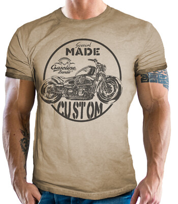 GASOLINE BANDIT T-Shirt Made Custom Biker USA Bike S - 4XL H-SA