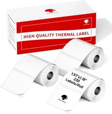 1Roll 40x30mm 230Labels Phomemo Self-Adhesive Label M120/M110/M220 Thermal Paper