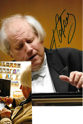 Grigory Sokolov Klassik Piano persönlich gesammelt Foto 20x25 original Autogramm