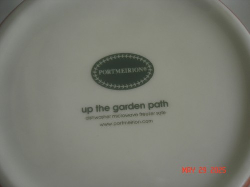 MINT Vtg. PORTMEIRION UP THE GARDEN PATH MUG United Kingdom GARDENING - Picture 8 of 8