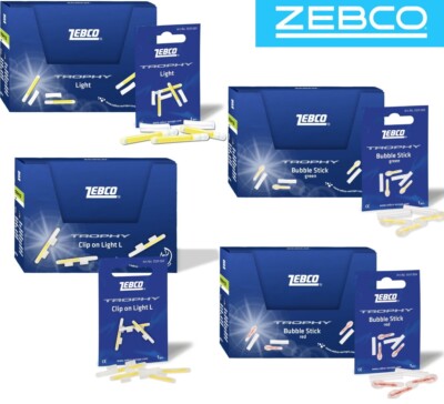 Zebco Knicklichter 1 Stück /  50 Stück / 100 Stück Ø 4.5mm