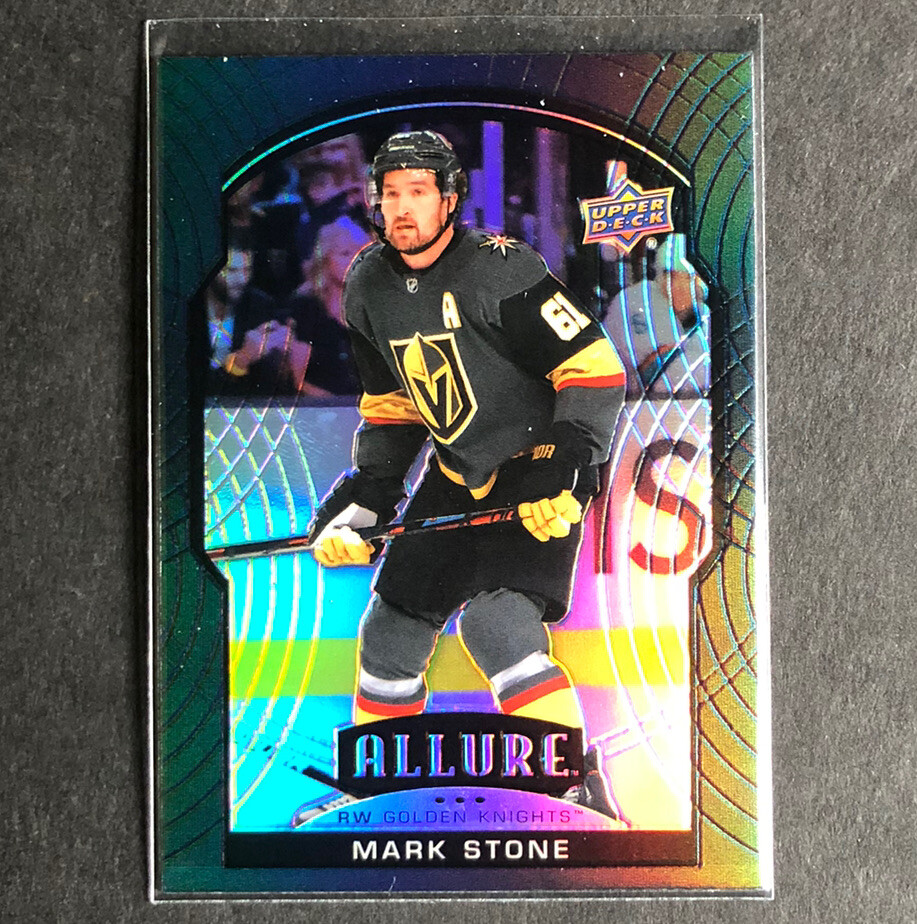 Mark Stone 2020-21 Upper Deck Allure Black Rainbow Parallel #13 Golden Knights