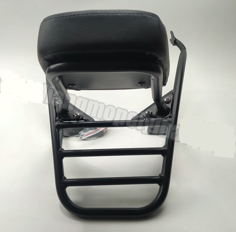 Backrest Sissy Bar Luggage Rack Pad for Harley Davidson Street Rod