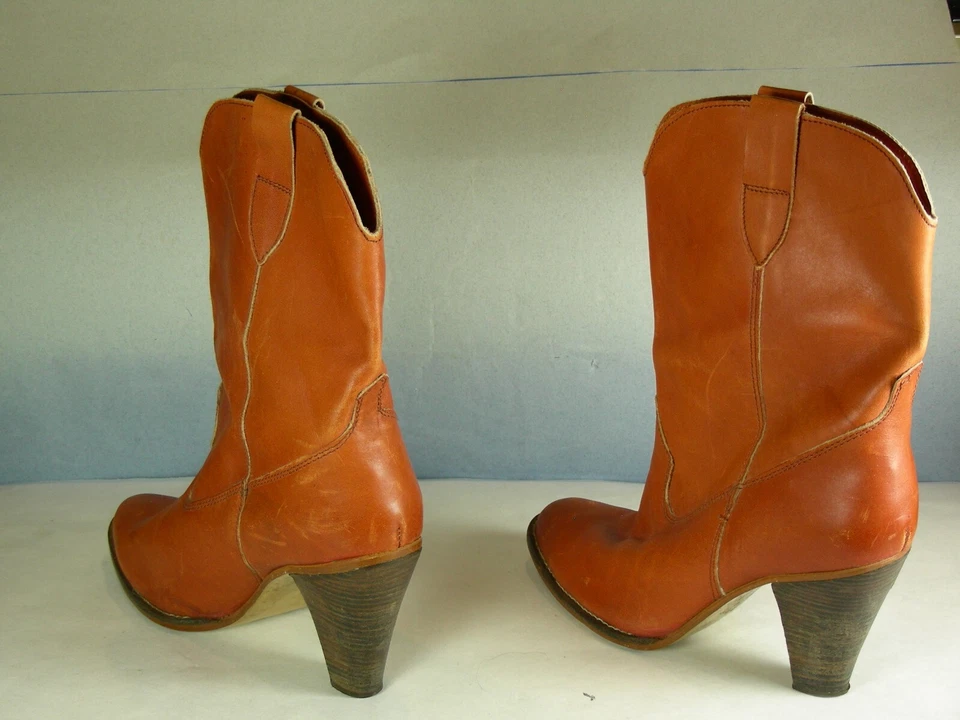 Botas Dunham para mujer talla 8 estilo vaquera occidental Foto 3 de 4