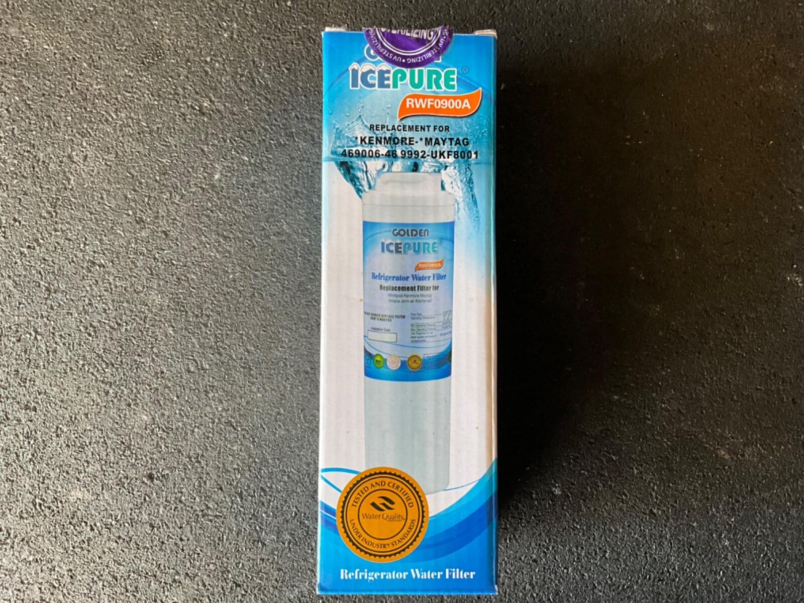 Golden Ice Pure Refrigerator Water Filter RWF0900A Maytag Kenmore UKF