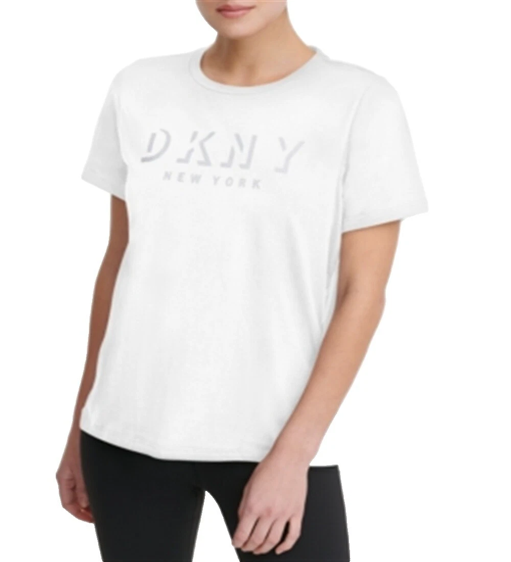Blusas Femininas DKNY Algodão Branco