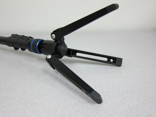 Benro #2 MCT28AF Monopod with Flip Locks and 3-Leg Base - Max Load 26.5 lb (a) - Picture 7 of 8