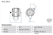 Bosch 0986049181 Alternator