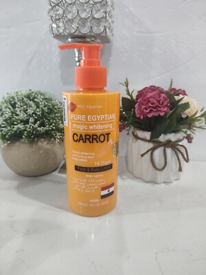 pure egyptian whitening carrot gold Lotion.advanced firming, xtra whitening