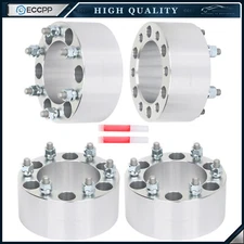 4Pcs 3" 6x5.5 Wheel Spacers 12x1.5 For Toyota Tacoma 4Runner Chevy Colorado 6Lug