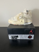 Size 6 - Jordan 4 SP x Off-White Mid Sail W