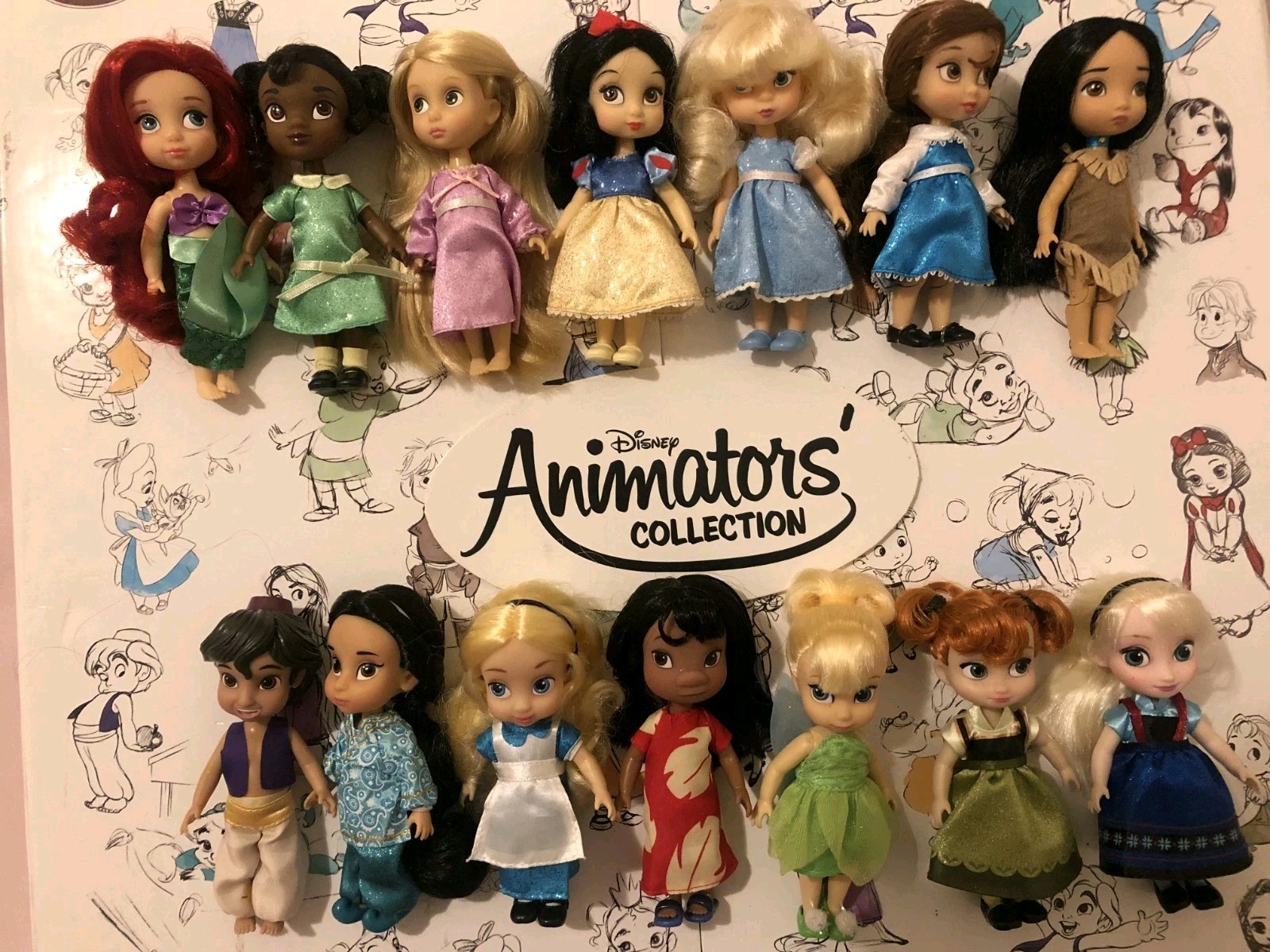 Disney ANIMATORS' Collection Mini Doll Gift Set