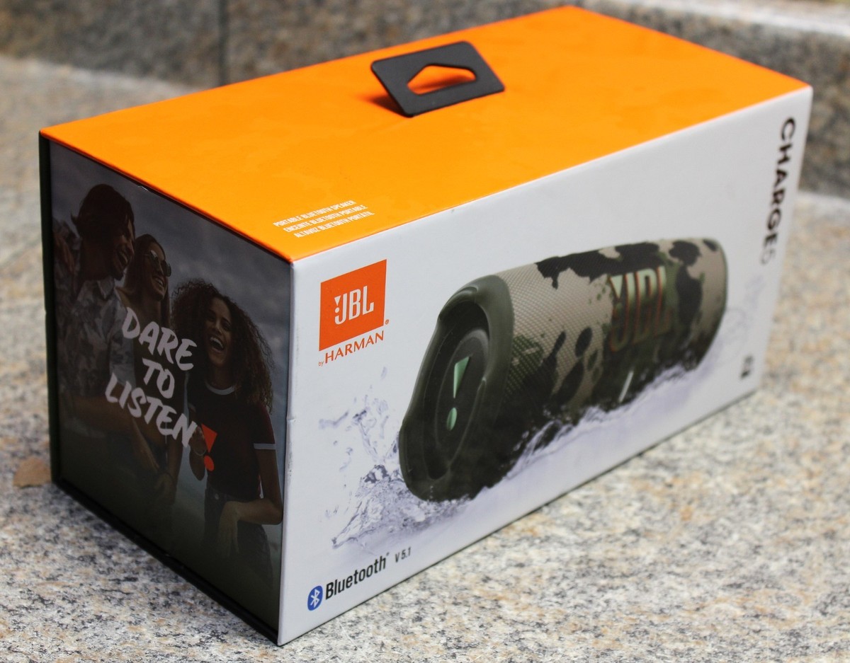 JBL Charge 5 Portable Bluetooth Speaker Squad Camo for sale online