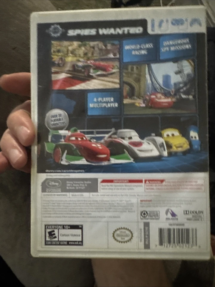 Cars 2 Nintendo Wii probado y funcionando Foto 2 de 4