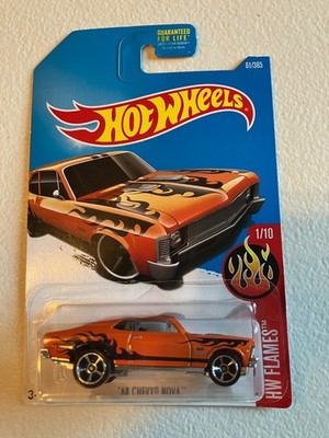 2017 Hot Wheels  68 Chevy Nova 61/365 HW Flames 1/10