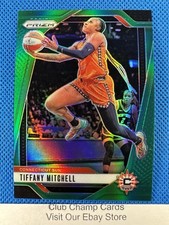 2024 #57 Tiffany Mitchell Panini Prizm WNBA Green Prizm Sun