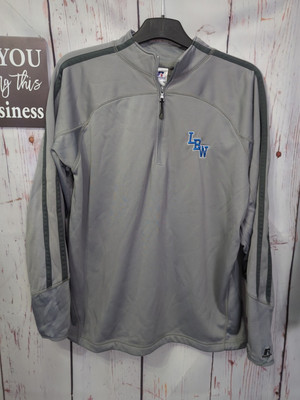 LBW Community College Alabama Russell Athletic 1/4 Zip Pullover Men's XL   [LF2]