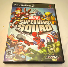 THQ Marvel Super Hero Squad PS2 Game w/ Manual Included, CIB