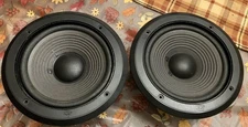 Pair OEM Cerwin Vega DXM6 Midrange Speakers, Working; DX7/DX9/VS150/RE38, Nice !