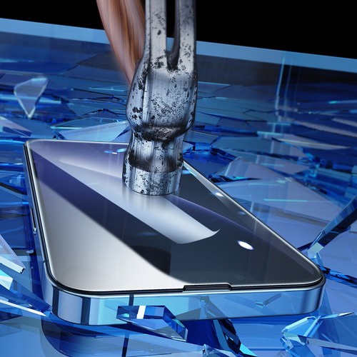 Joyroom Easy Fit szkło hartowane Full Screen ze stelażem montażowym do iPhone 14 - Zdjęcie 8 z 8