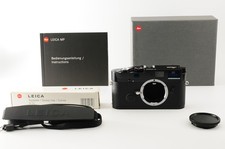  UNUSED LEICA MP 0.72 Black Paint Rangefinder 35mm Film Camera from JAPAN