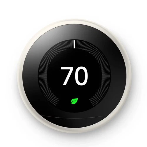 Google - Nest Learning Smart Wifi Thermostat - T3017US