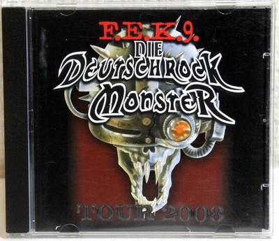CD - F.E.K. 9 - Die Deutschrock Monster- Tour CD 2008 - Various