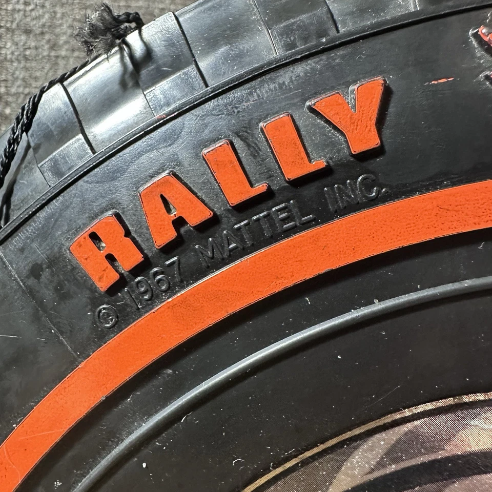 Estuche original Mattel Redlines Hot Wheels Rally 1967 completo con etiqueta 1967 - excelente estado Foto 3 de 4