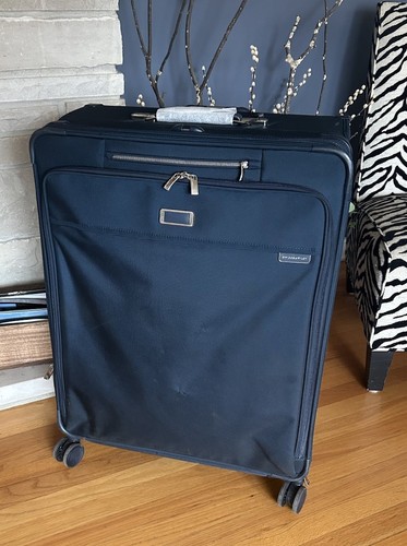 briggs and riley Large Expandable Spinner Blue Luggage 29” X 20”