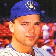 1991 Score Tim McIntosh #347 Milwaukee Brewers Catcher Rookie Prospect Card NM. rookie card picture