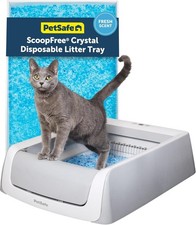 ScoopFree Crystal Pro Legacy Automatic Self-Cleaning Cat Litter Box Includes 1 D