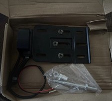 Portatarga moto led metallo nuovo