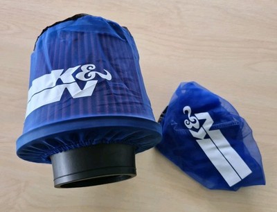 K&N Performance Dry Charger Luftfilter Wickelkegel Filterbeutel - Blau - Universal