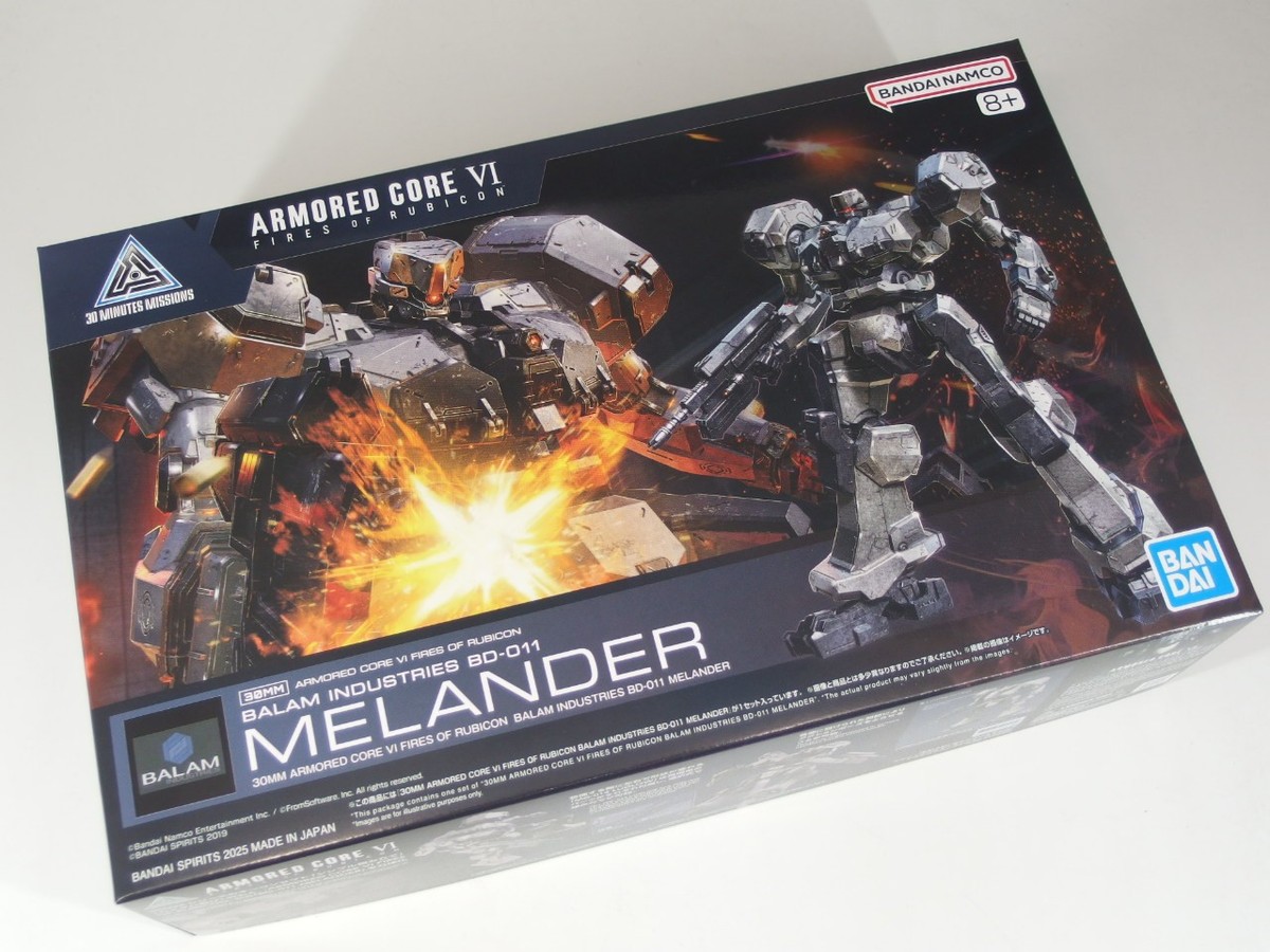 30MM ARMORED CORE Ⅵ FIRES OF RUBICON Milk Tooth + BD-011
