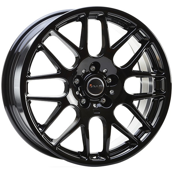 LLANTAS AVUS AC-MB4 PARA MINI PACEMAN 8X18 5X120 BLACK 8YE