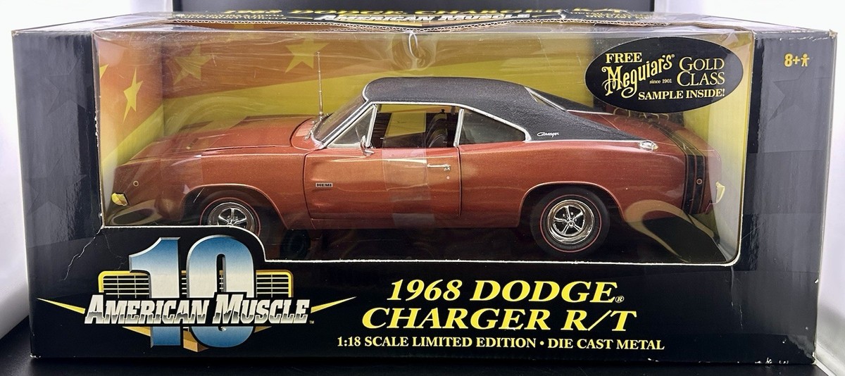 Ertl American Muscle Dodge Charger RT Hemi 1968 #36573 1:18 | eBay