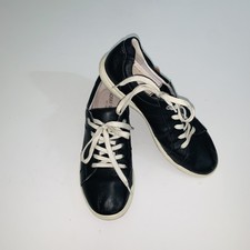 Josef Seibel Shoes Womens Size 10 Black Leather Lace Up Comfort Casual 67701