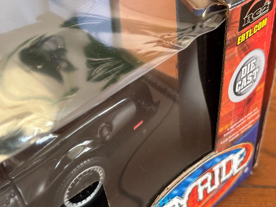 Knight Rider 1/18 KITT Joyride ERTL RC2 Diecast Car 2008 Light Action Model USA - Immagine 4 di 4