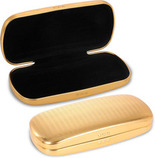 Metal Eyeglass Case Hard Shell, Aluminum Spectacles Box Sunglasses Case for Men