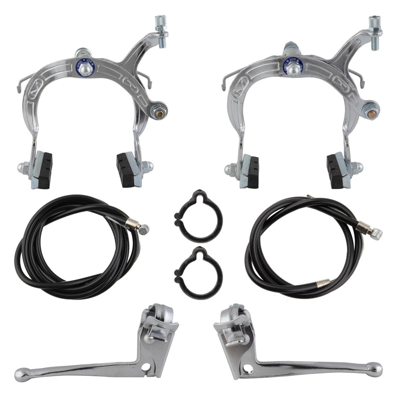 Sunlite Cruiser/MX Steel Brake Set, 73-91mm Reach, Chrome