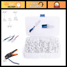 280 PCS Closed End Crimp Connectors - Wire End Caps for 22-10 Gauge Wires