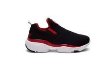 Pastry Phoenix Sneaker Black/Red Adult, Size 6.5