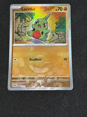 Prismatic Evolutions Larvitar (Poke Ball Pattern) 047/131 Holo NM