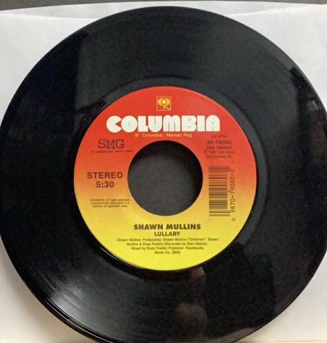 USED; 45 VINYL; SHAWN MULLINS: V-6-00586