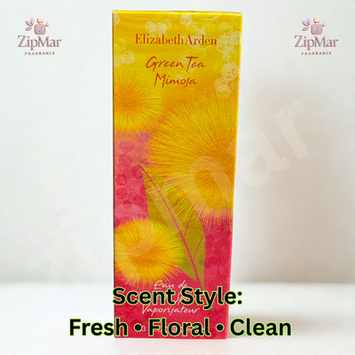 Women Floral Green Tea Mimosa by Elizabeth Arden 3.3floz/100ml EDT Perfume Spray
